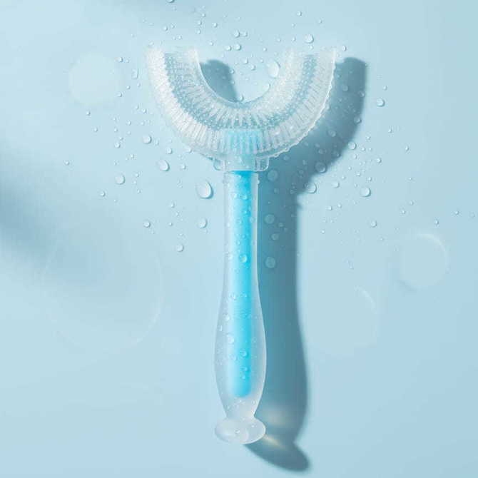 2452 ŁYŻECZKA SILIKONOWA NIEBIESKA BL245