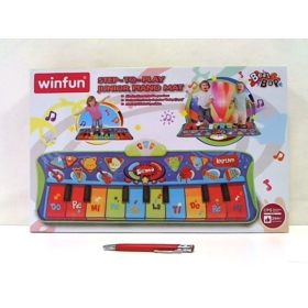 WINFUN NAGRYWAJĄCA MATA-PIANINO SKACZ I GRAJ