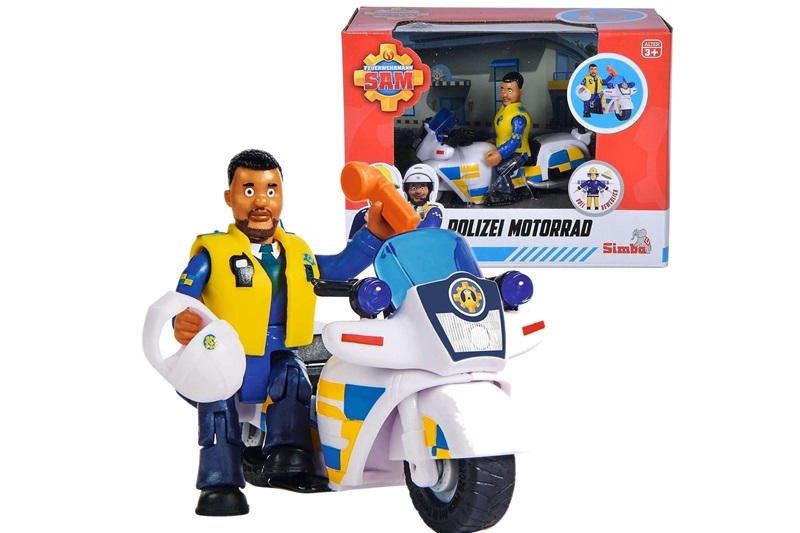 STRAŻAK SAM MOTOR POLICYJNY