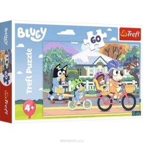 Puzzle 60el. Wesoły Bluey Trefl 17384