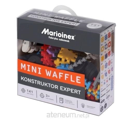 MARIOINEX KLOCKI WAFLE MINI KONSTRUKTOR 141SZT