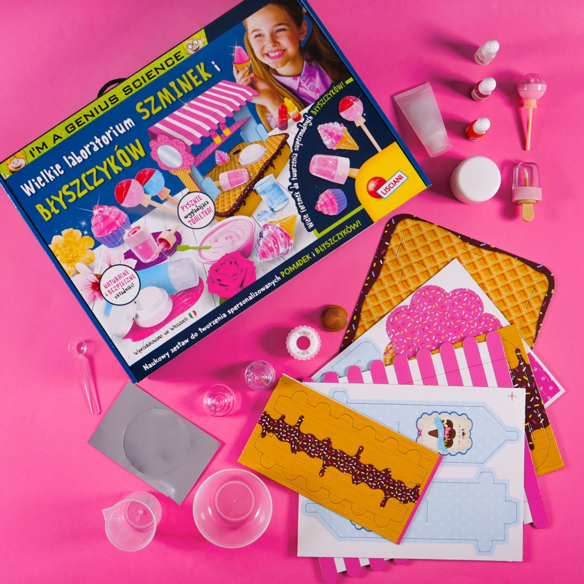 Lisciani Im a genius Szminki/błyszczyki PL102648