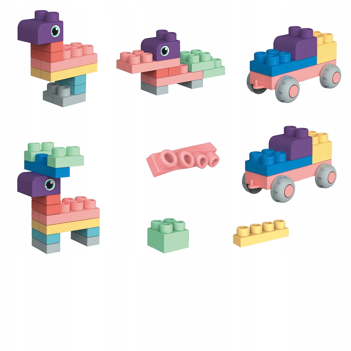 SMILY PLAY MIĘKKIE KLOCKI 20EL