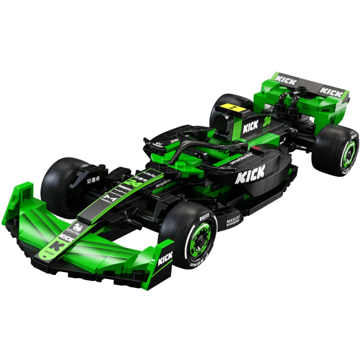 CADA klocki Auto wyścig.F1 KickSauber C55032