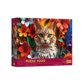 Puzzle 1000 Paper Art: Kot 40040