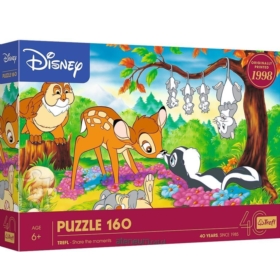 PUZZLE 160 40lecie Trefl-Bambi i leśni przyj.40054