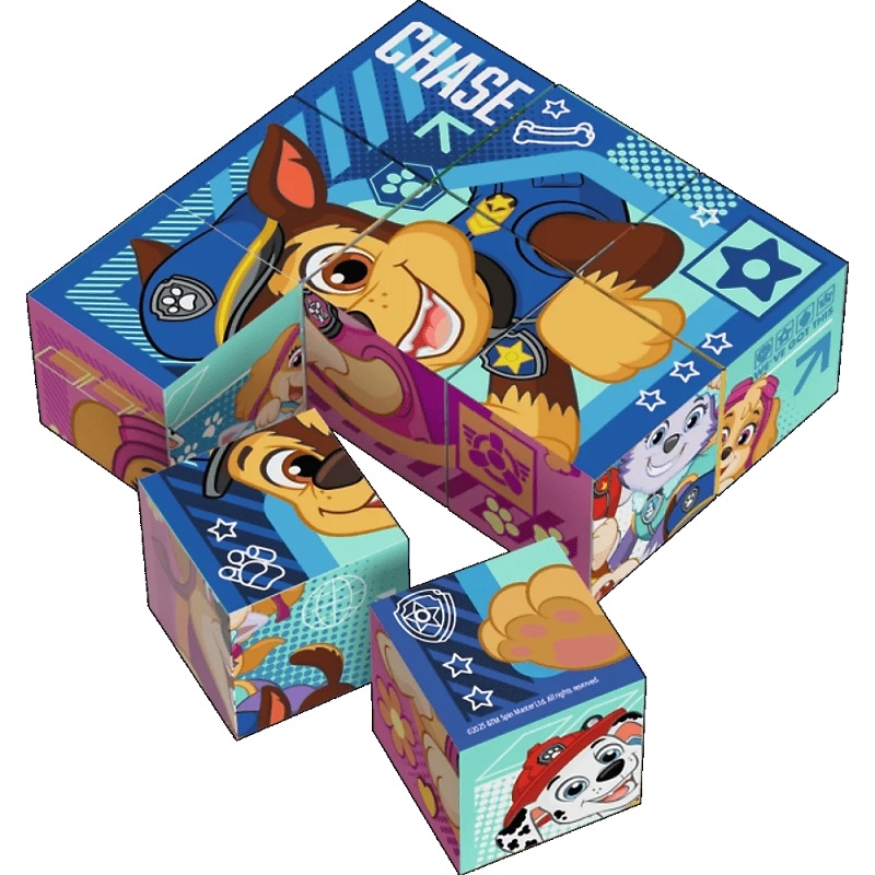 TREFL Zabawka drewn.Block puzzle PsiPatrol 62008