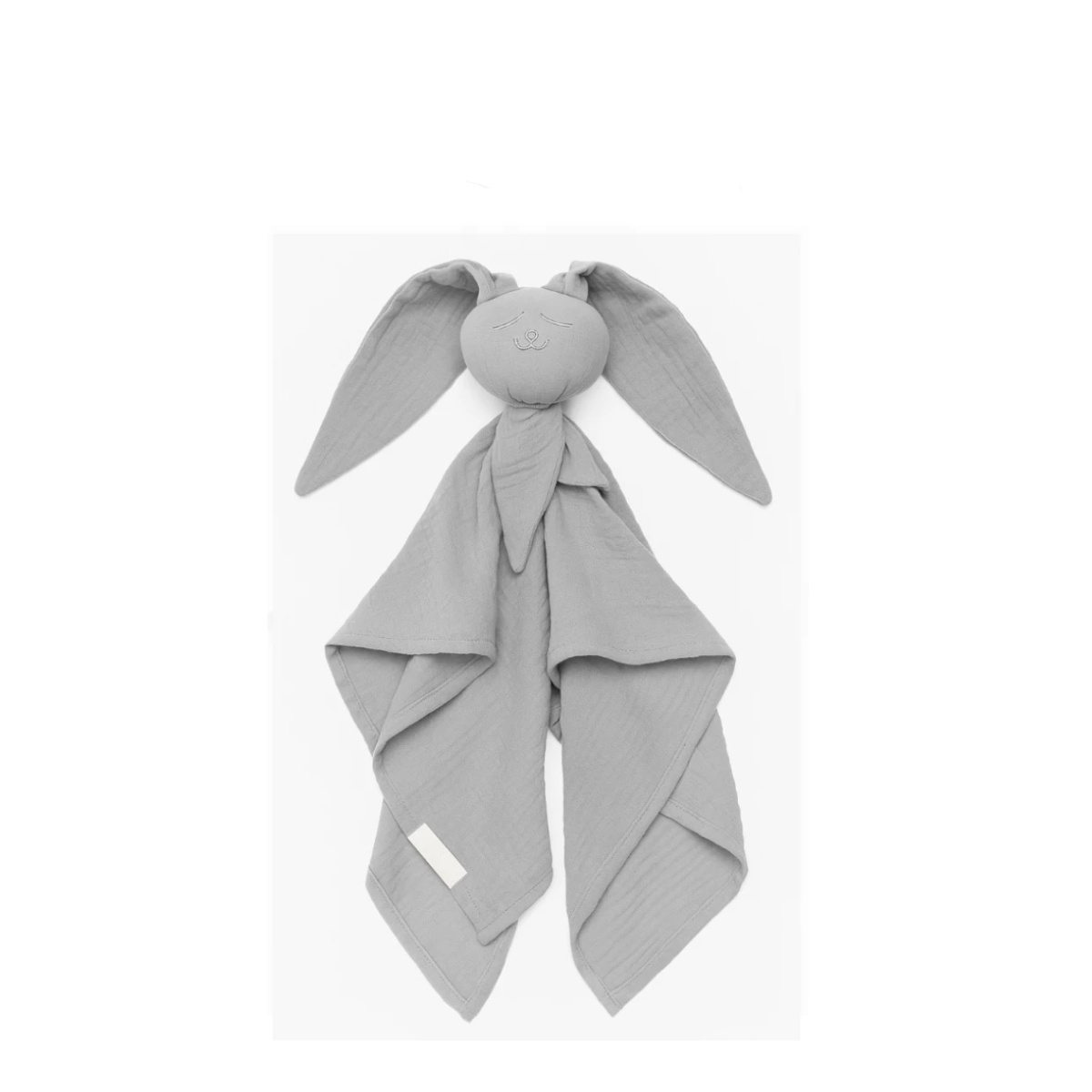 BABYINWORLD PIELUCHA MUŚLINOWA BUNNY SZARA