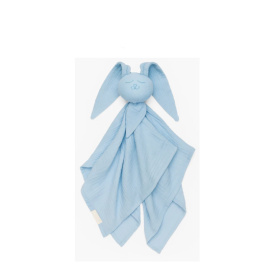 BABYINWORLD PIELUCHA MUŚLINOWA BUNNY NIEBIESKI