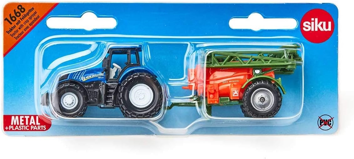 1668 SIKU TRAKTOR ZE SPRYSKIWACZEM UPRAW