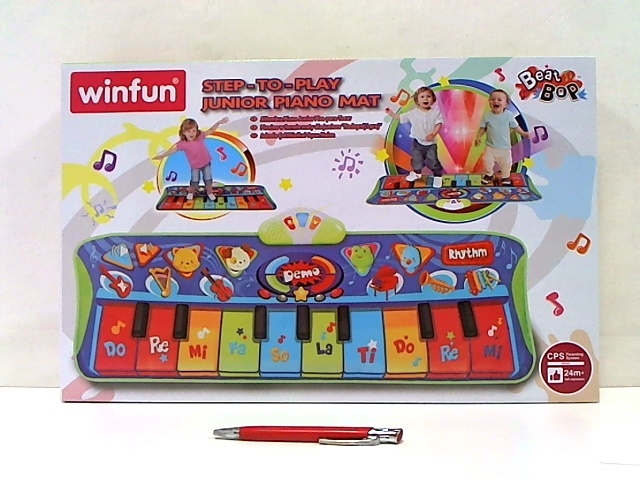 WINFUN NAGRYWAJĄCA MATA-PIANINO SKACZ I GRAJ