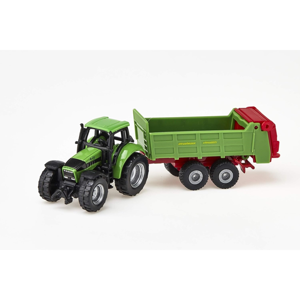 SIKU 1673 TRAKTOR Z PRZYCZEPĄ