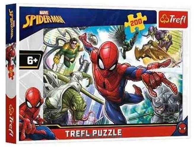 Puzzle 200 el. Urodzony Bohater Disney Marvel Spid