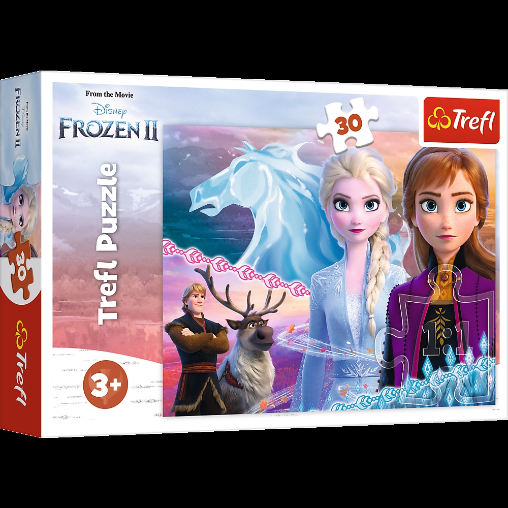 Puzzle - 30 - Odwaga sióstr - Disney Frozen 2 1825