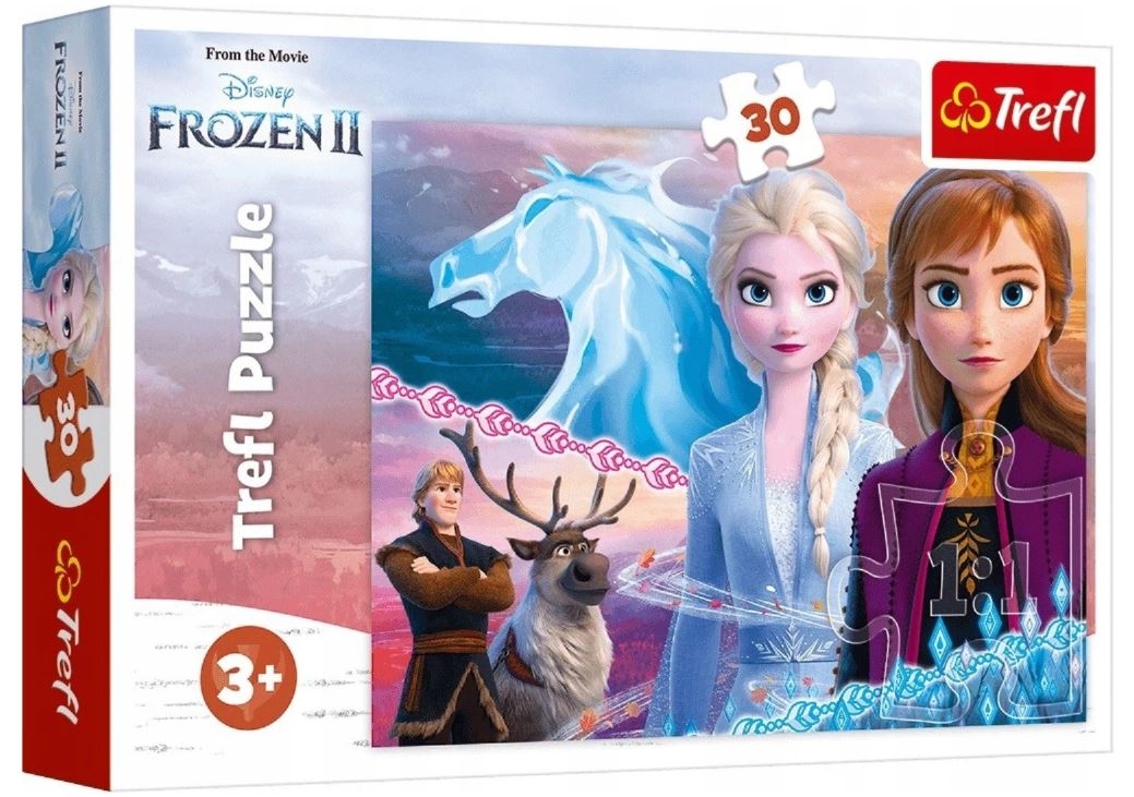 Puzzle - 30 - Odwaga sióstr - Disney Frozen 2 1825