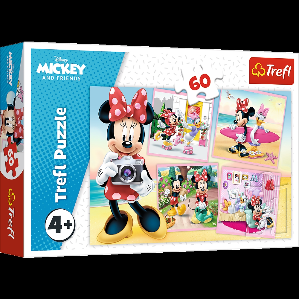 Puzzle - 60 - Urocza Minnie - Disney Minnie 17360