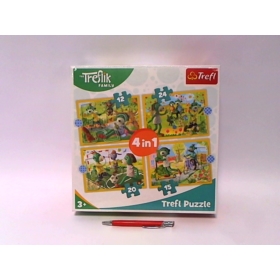 PUZZLE TREFL 4W1 TREFLIKI