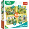 PUZZLE TREFL 4W1 TREFLIKI