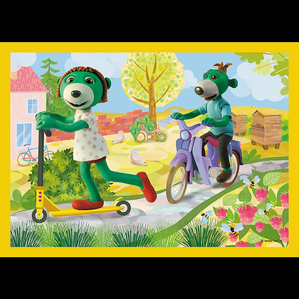 PUZZLE TREFL 4W1 TREFLIKI