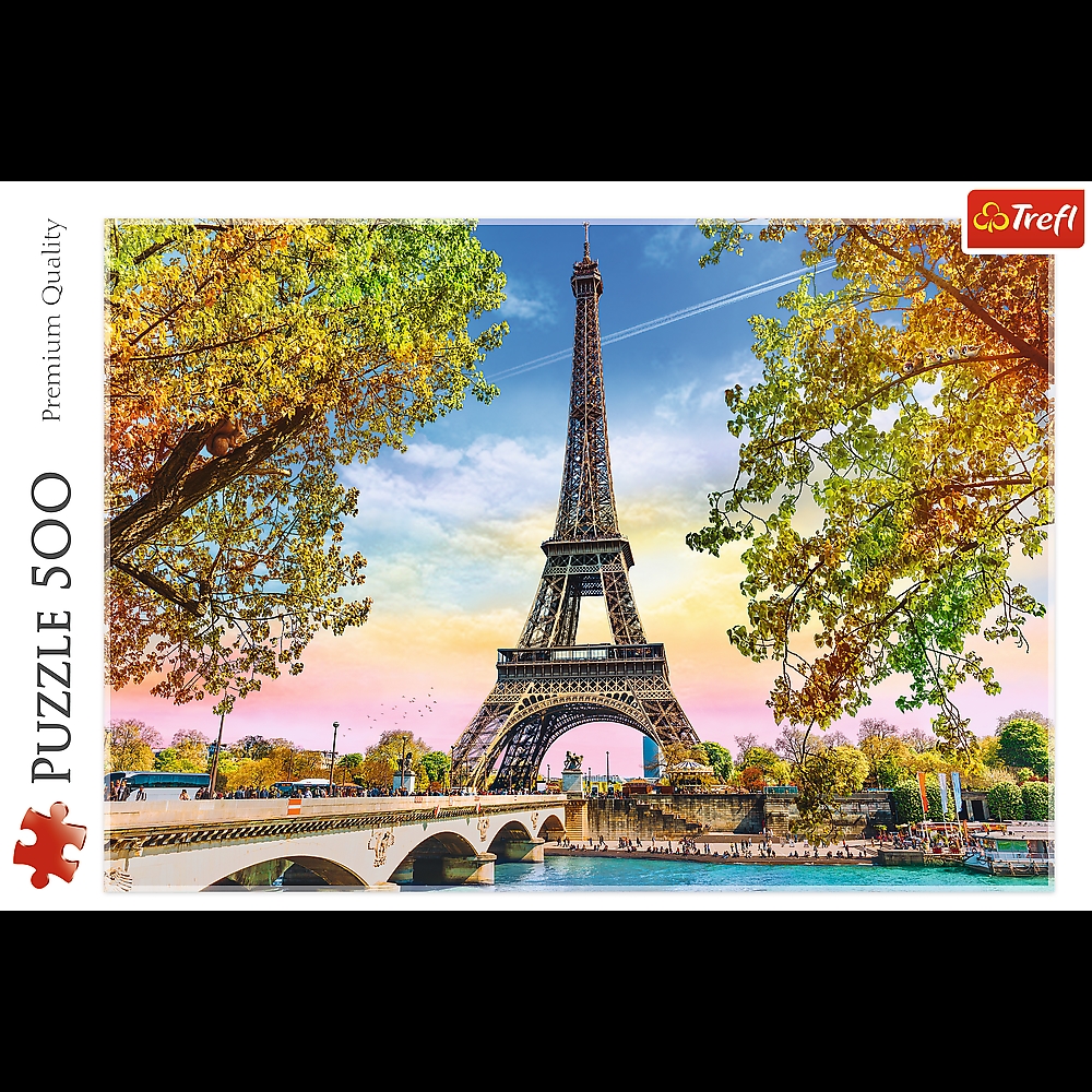 Puzzle 500 el. Romantyczny Paryż Trefl 37330