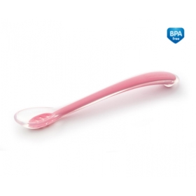 CANPOL ŁYŻECZKA SILIKONOWA PINK 51/010