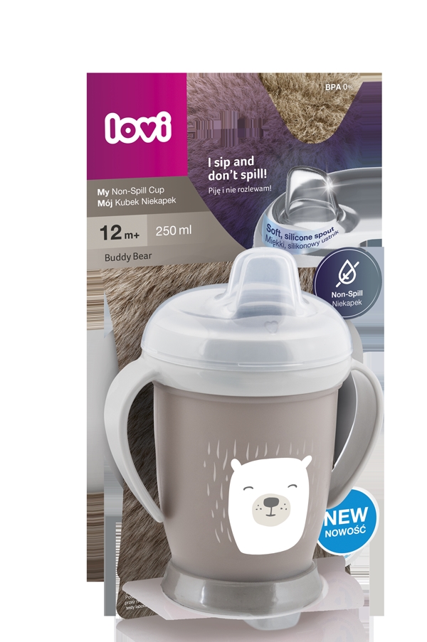 LOVI KUBEK NIEKAPEK 250ML BUDDY BEAR