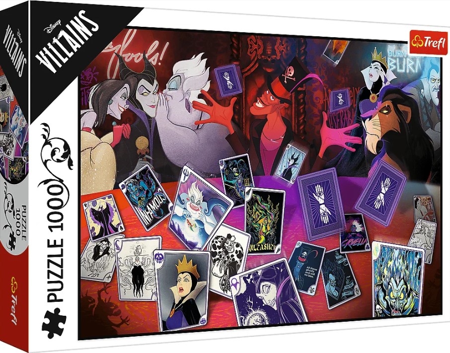 TREFL - PUZZLE 1000 - DOBRA PASSA - VILLAINS