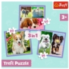TREFL - PUZZLE 3w1 - UROCZE PIESKI - 34854