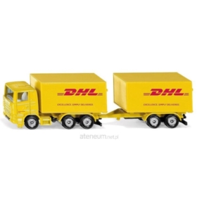 1694 SIKU CIĘŻARÓWKA Z PRZYCZEPĄ DHL