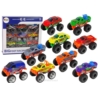 Zestaw Pojazdów Auta Monster Truck Różne Kolory 9