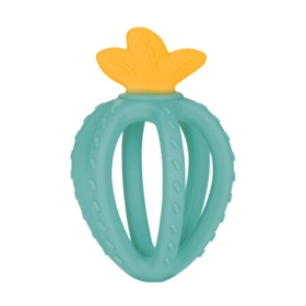 CANPOL BABIES SENSORYCZNY GRYZAK 3D TRUSKAWA MIĘTA