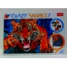 Puzzle Crazy Shapes 600 el. Oko w oko z tygrysem 1