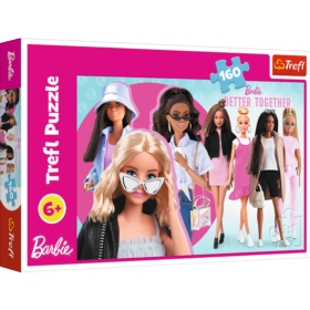 Puzzle - 160 - Barbie i jej świat - Mattel, Barbie