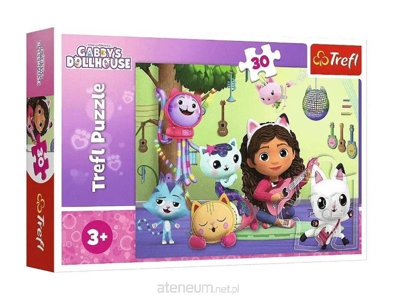 Puzzle 30el. Gabi I Jej Uroczy Domek Trefl 18301