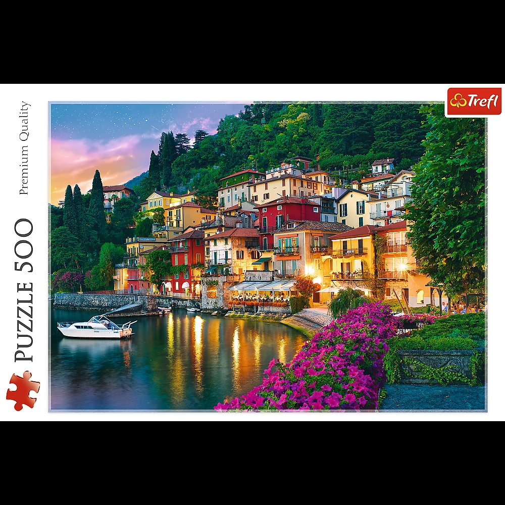 TREFL PUZZLE 500 JEZIORO COMO WŁOCHY 37290