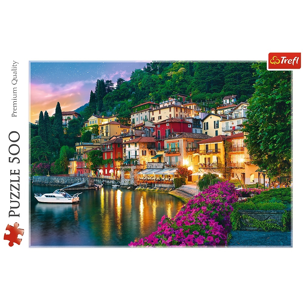 TREFL PUZZLE 500 JEZIORO COMO WŁOCHY 37290