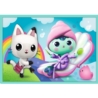 Puzzle 10w1 Koci Domek Gabi W świecie Gabi 96003
