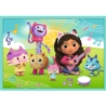 Puzzle 10w1 Koci Domek Gabi W świecie Gabi 96003