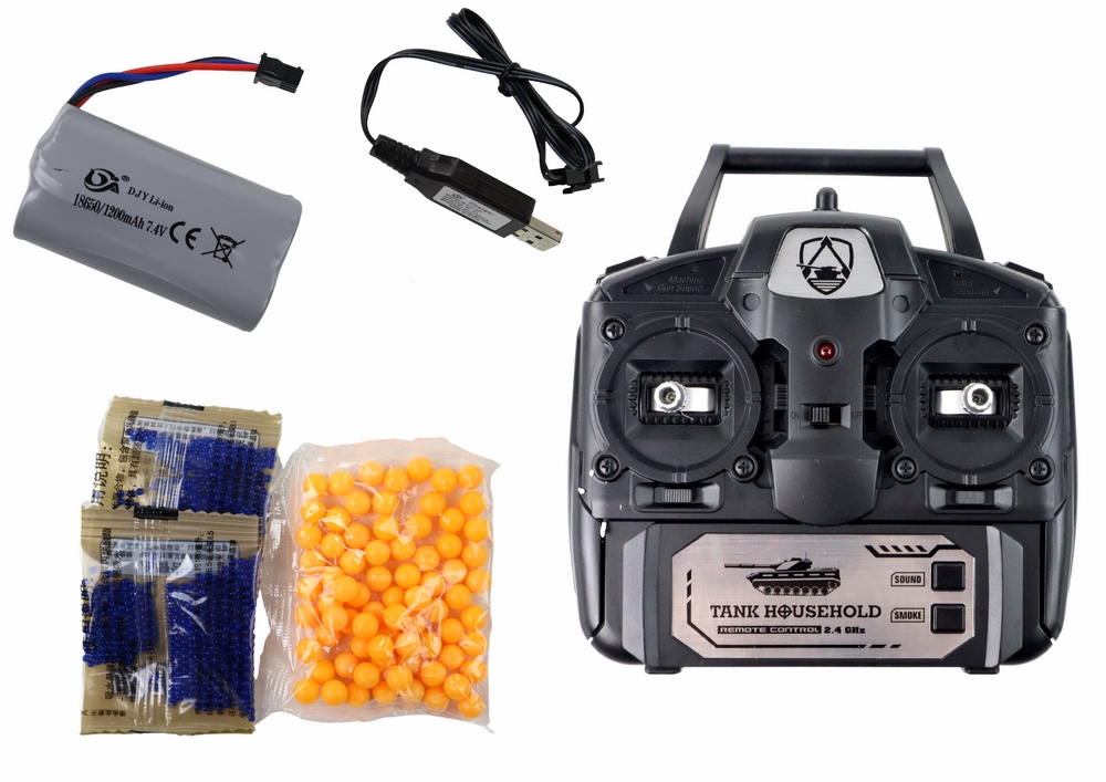 Czołg Leopard RC Zdalnie Sterowany Armata  1:18 Sz