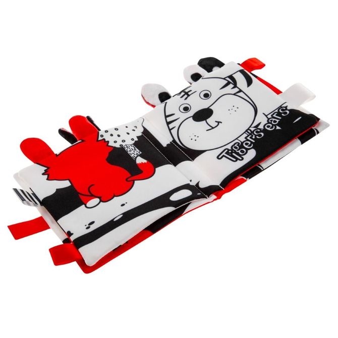 BOCIOLAND KSIĄŻECZKA KOTRASTOWA WILK