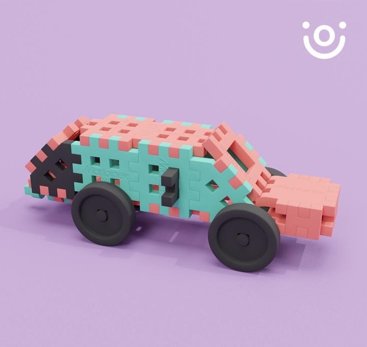 MARIOINEX KLOCKI WAFLE MINI KONSTRUKTOR 71SZ