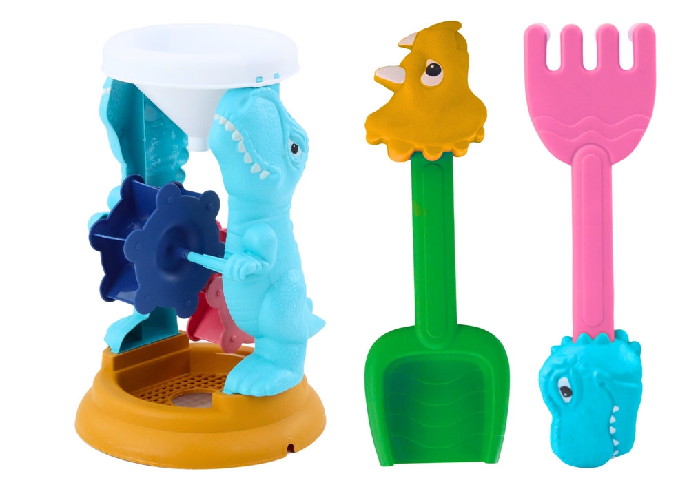 Zestaw Zabawek Do Piasku Młynek Łopatka Grabki For