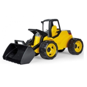 LENA BULDOŻER NOWOCZESNY CZARNO- ŻÓŁTY