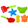 Zestaw Zabawek Do Piasku Łopatka Grabie Foremki 6