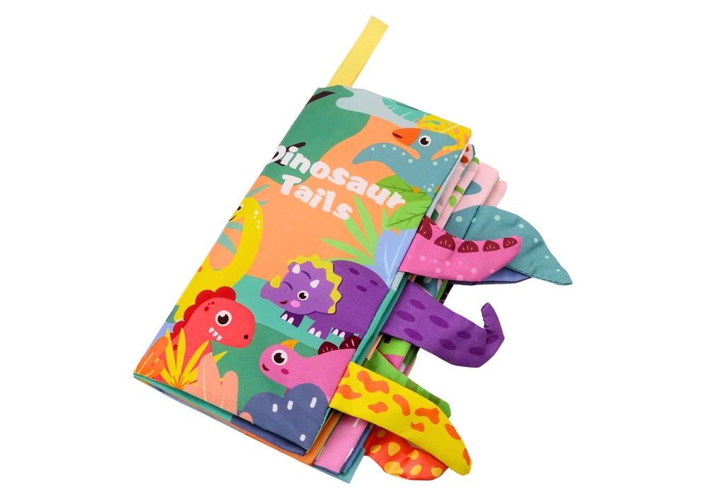 Książeczka Miękka Zwierzęta Dinozaury Szeleszcząca