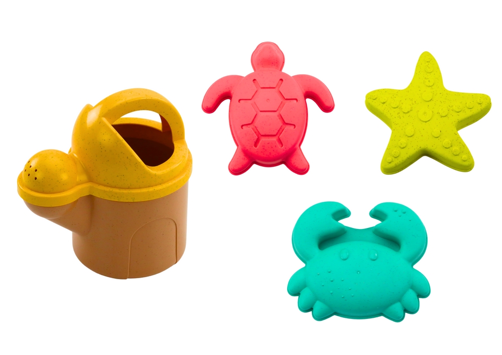 Zestaw do Piasku Wiaderko Łopatka Grabki Sitko For