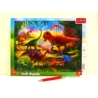 PUZZLE Ramkowe 25 Dinozaury 31343