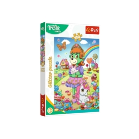 PUZZLE 100 Glitter Brokatowe Trefliki 14833
