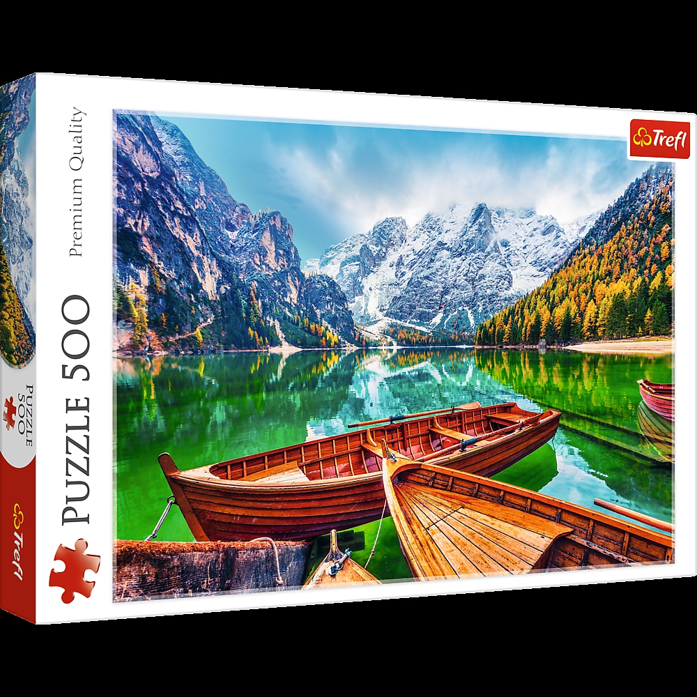 PUZZLE 500 Jezioro Braies,Włochy 37486