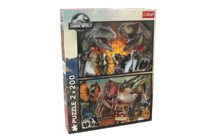 PUZZLE 2x200 Prehistoryczny świat/Universal 13316